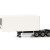WSI 03-2044 -  Reefer LSV Dolly A B-Double Trailer White - Scale 1:50