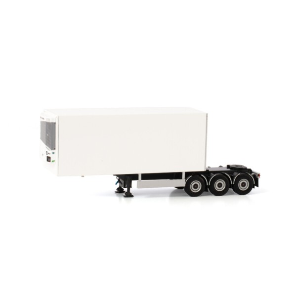 WSI 03-2044 -  Reefer LSV Dolly A B-Double Trailer White - Scale 1:50