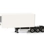 WSI 03-2044 -  Reefer LSV Dolly A B-Double Trailer White - Scale 1:50