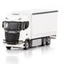 WSI 03-2052 - Scania S Highline CS20H 6x2 Tag Axle Rigid Curtainside Truck White - Scale 1:50