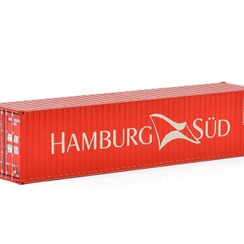 WSI 04-2034 Hamburg Sud 40ft Shipping Container - Scale 1:50