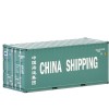 WSI 04-2036 China Shipping 20 ft Shipping Container  - Scale 1:50