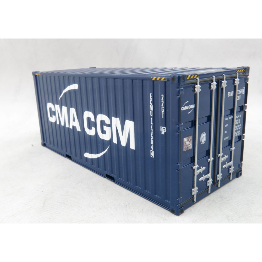 WSI 04-2083  20ft Shipping Container CMA CGM - Scale 1:50