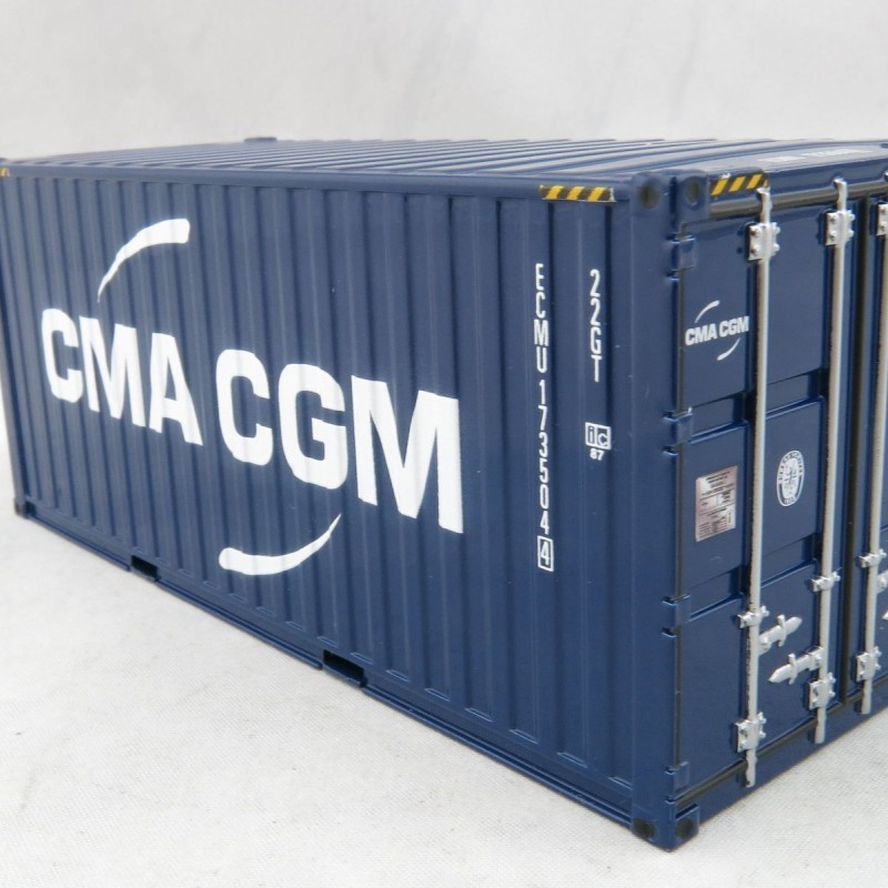 WSI 04-2083  20ft Shipping Container CMA CGM - Scale 1:50