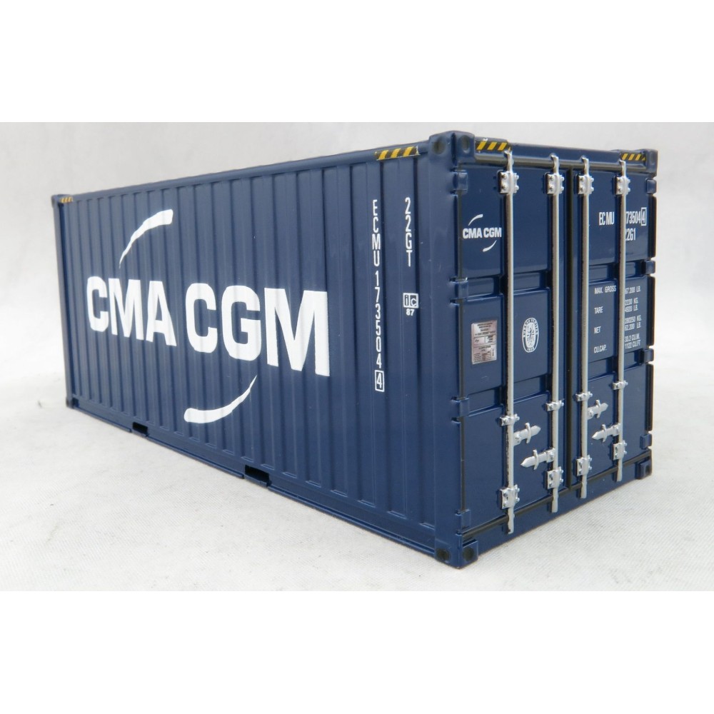 WSI 04-2083  20ft Shipping Container CMA CGM - Scale 1:50