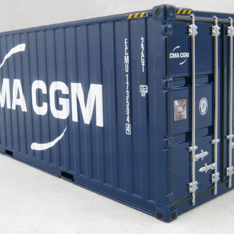 WSI 04-2083  20ft Shipping Container CMA CGM - Scale 1:50