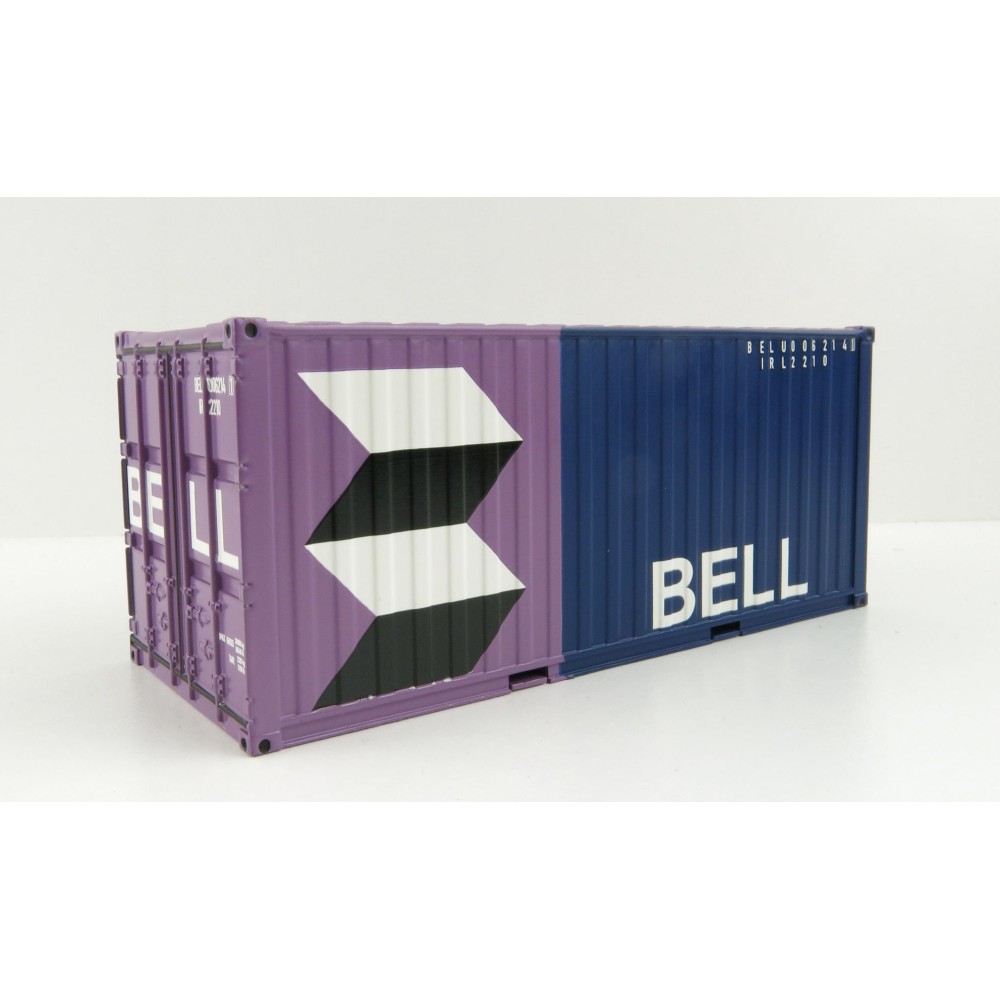 WSI 04-2101 20ft Shipping Container Bell - Scale 1:50