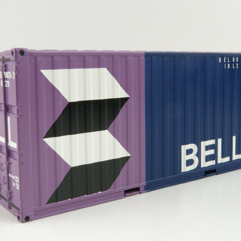 WSI 04-2101 20ft Shipping Container Bell - Scale 1:50