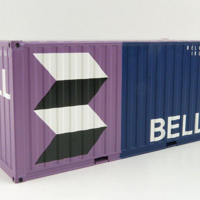 WSI 04-2101 20ft Shipping Container Bell - Scale 1:50