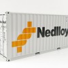 WSI 04-2102 20ft Shipping Container Nedloyd - Scale 1:50