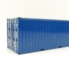 WSI 04-2122 - 20 FT Shipping Container Blue  - Scale 1:50
