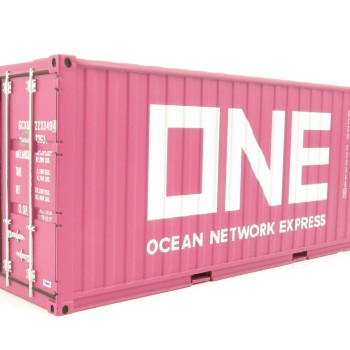WSI 04-2131 20 FT Shipping Container ONE Ocean Express  - Scale 1:50