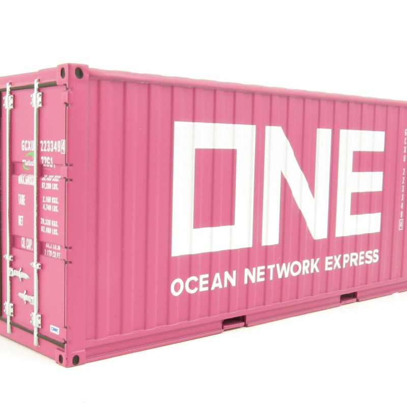 WSI 04-2131 20 FT Shipping Container ONE Ocean Express  - Scale 1:50