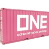 WSI 04-2131 20 FT Shipping Container ONE Ocean Express  - Scale 1:50
