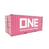 WSI 04-2131 20 FT Shipping Container ONE Ocean Express  - Scale 1:50