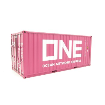 WSI 04-2131 20 FT Shipping Container ONE Ocean Express  - Scale 1:50