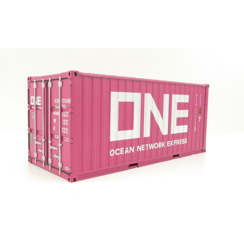 WSI 04-2131 20 FT Shipping Container ONE Ocean Express  - Scale 1:50