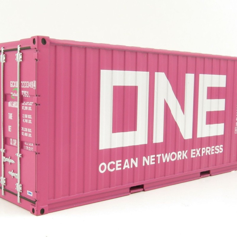 WSI 04-2131 20 FT Shipping Container ONE Ocean Express  - Scale 1:50