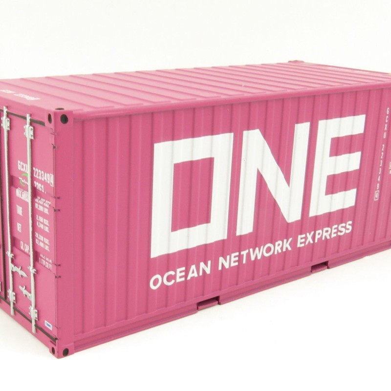 WSI 04-2131 20 FT Shipping Container ONE Ocean Express  - Scale 1:50