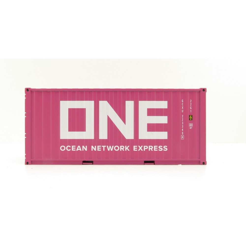 WSI 04-2131 20 FT Shipping Container ONE Ocean Express  - Scale 1:50