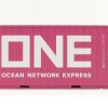 WSI 04-2131 20 FT Shipping Container ONE Ocean Express  - Scale 1:50