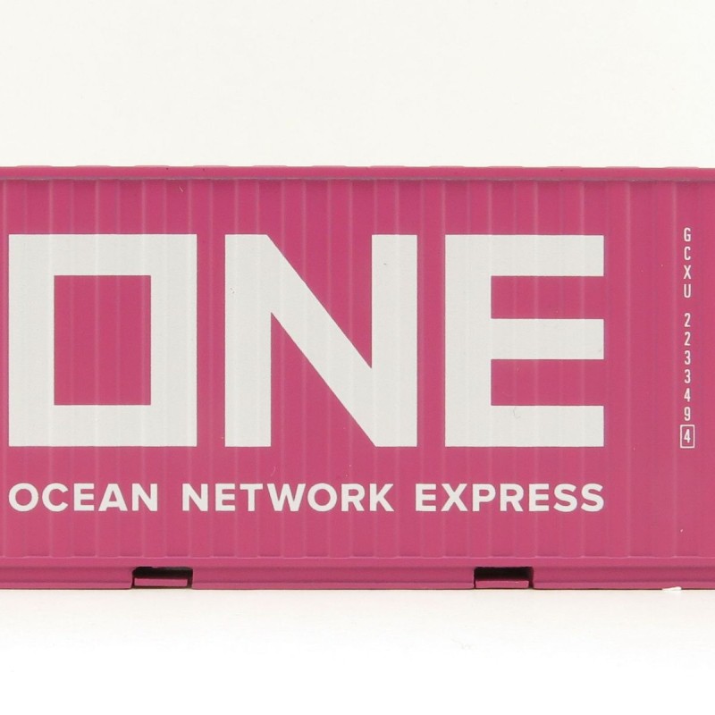 WSI 04-2131 20 FT Shipping Container ONE Ocean Express  - Scale 1:50