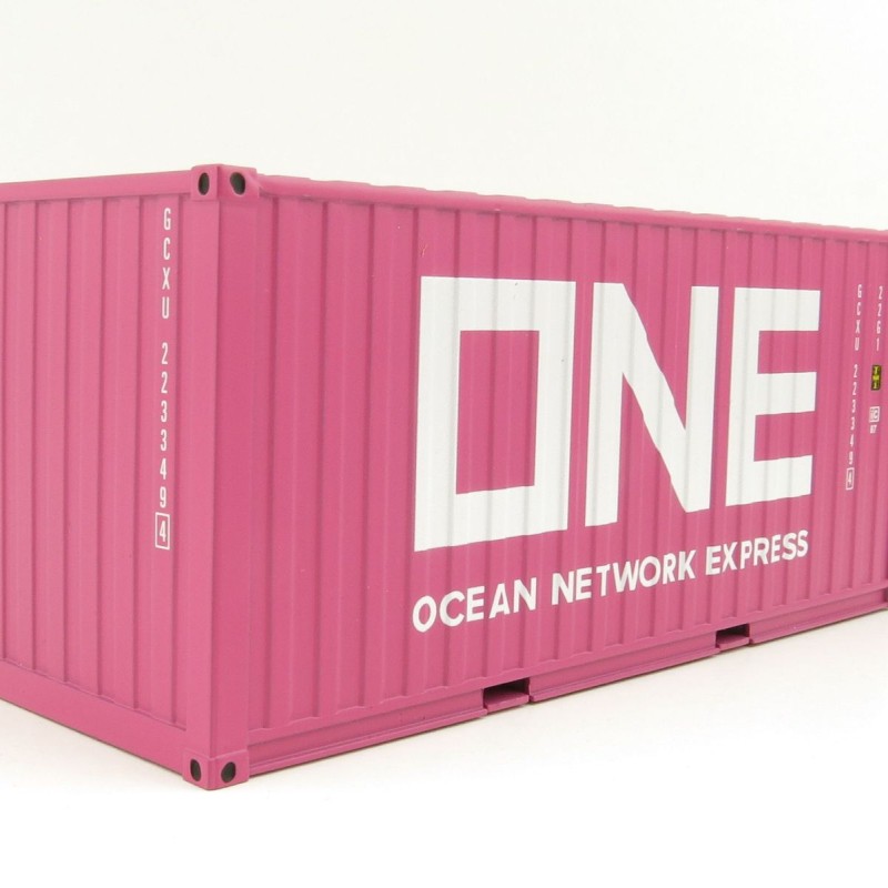 WSI 04-2131 20 FT Shipping Container ONE Ocean Express  - Scale 1:50