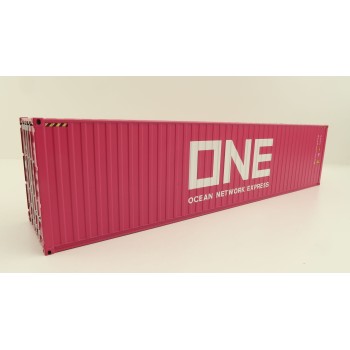 WSI 04-2137 40 FT Shipping Container ONE Ocean Express  - Scale 1:50
