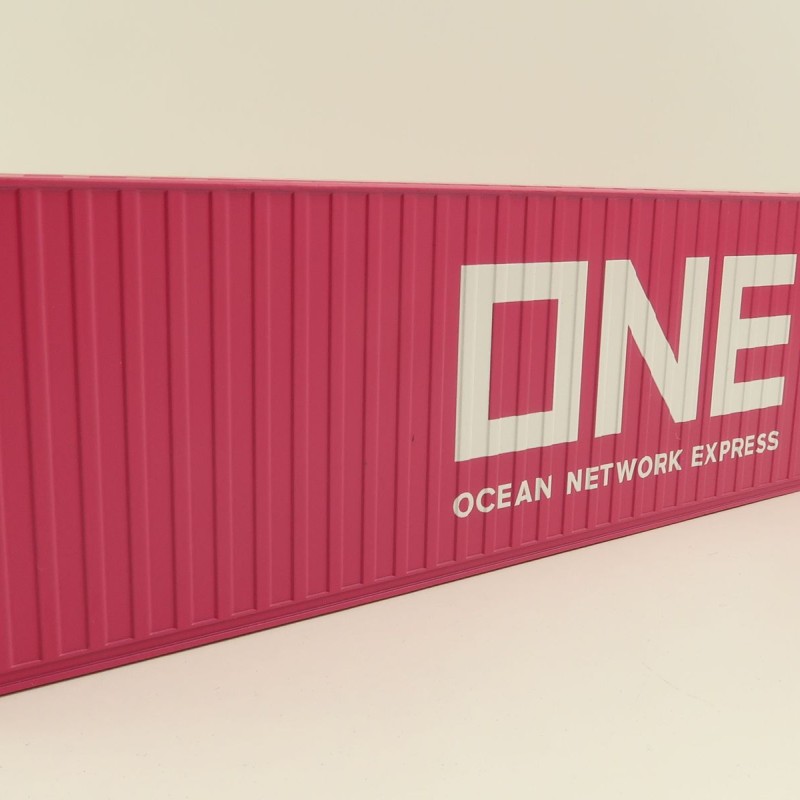 WSI 04-2137 40 FT Shipping Container ONE Ocean Express  - Scale 1:50