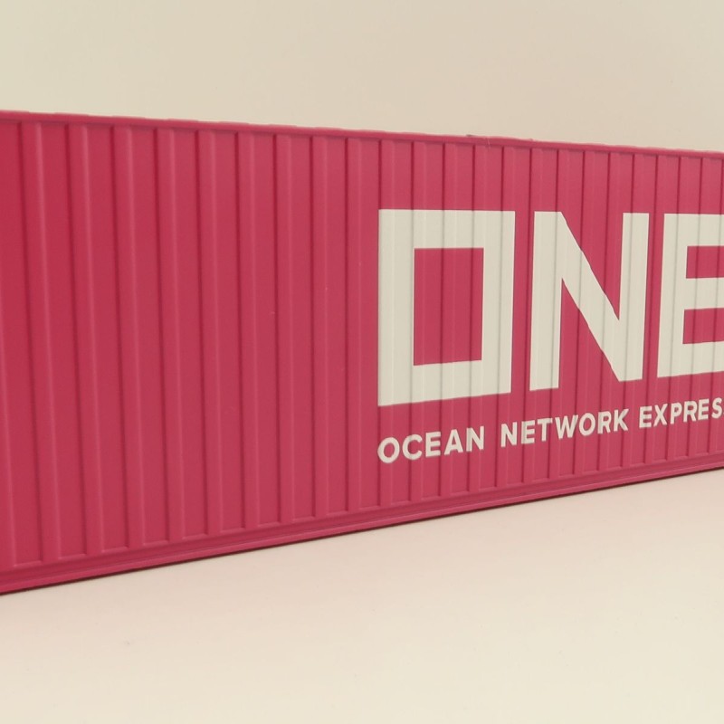 WSI 04-2137 40 FT Shipping Container ONE Ocean Express  - Scale 1:50