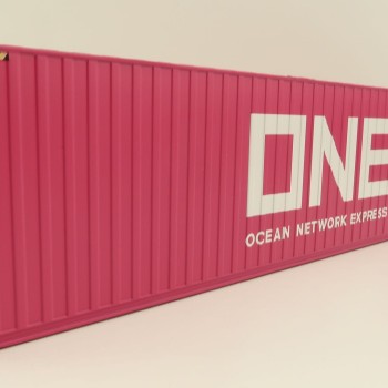 WSI 04-2137 40 FT Shipping Container ONE Ocean Express  - Scale 1:50