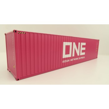 WSI 04-2137 40 FT Shipping Container ONE Ocean Express  - Scale 1:50