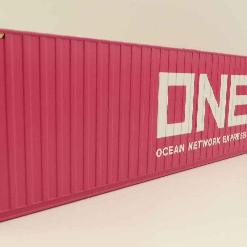 WSI 04-2137 40 FT Shipping Container ONE Ocean Express  - Scale 1:50