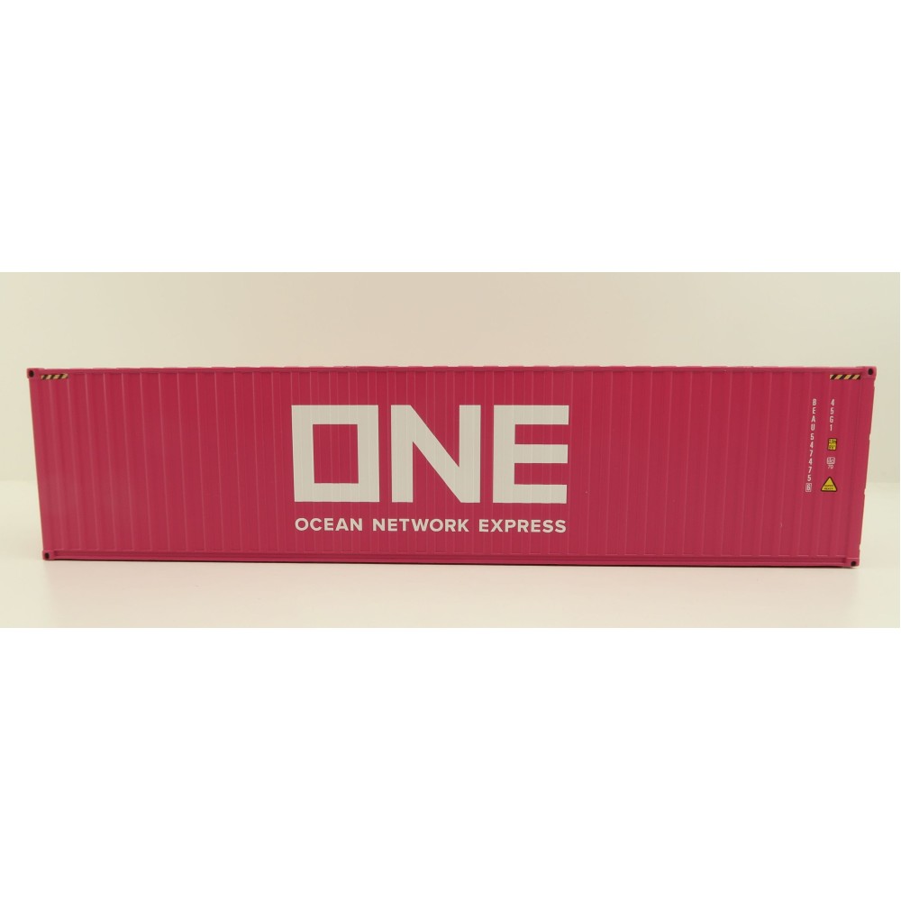 WSI 04-2137 40 FT Shipping Container ONE Ocean Express  - Scale 1:50