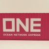WSI 04-2137 40 FT Shipping Container ONE Ocean Express  - Scale 1:50