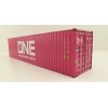WSI 04-2137 40 FT Shipping Container ONE Ocean Express  - Scale 1:50
