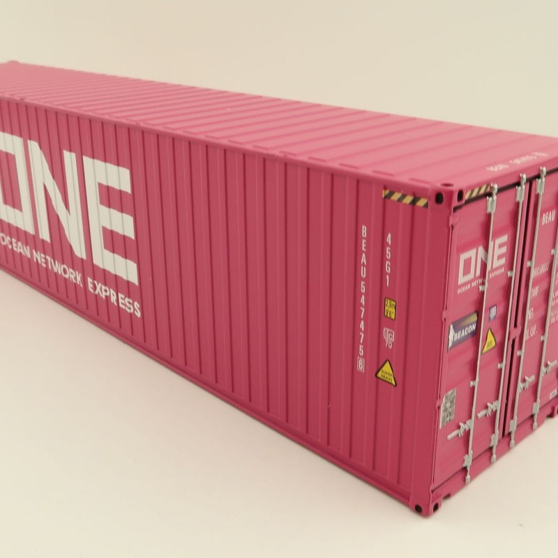 WSI 04-2137 40 FT Shipping Container ONE Ocean Express  - Scale 1:50
