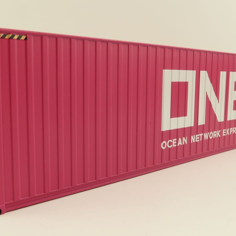 WSI 04-2137 40 FT Shipping Container ONE Ocean Express  - Scale 1:50