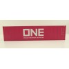 WSI 04-2137 40 FT Shipping Container ONE Ocean Express  - Scale 1:50