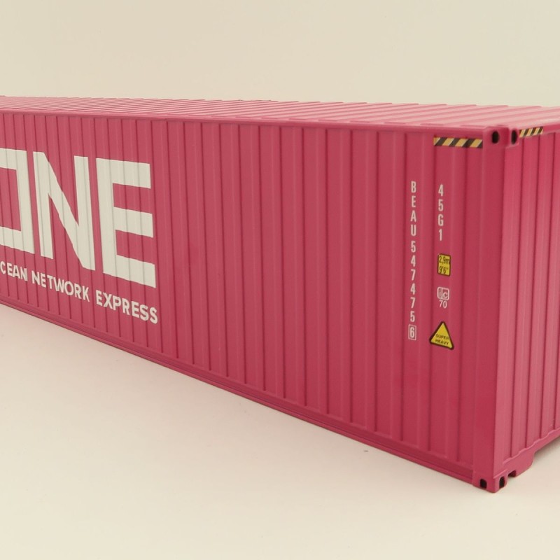 WSI 04-2137 40 FT Shipping Container ONE Ocean Express  - Scale 1:50