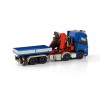 WSI 04-2141 Volvo FH5 Globetrotter Truck Swap Body with Palfinger PK 135.002 TECH7 Crane + JIB - Scale 1:50