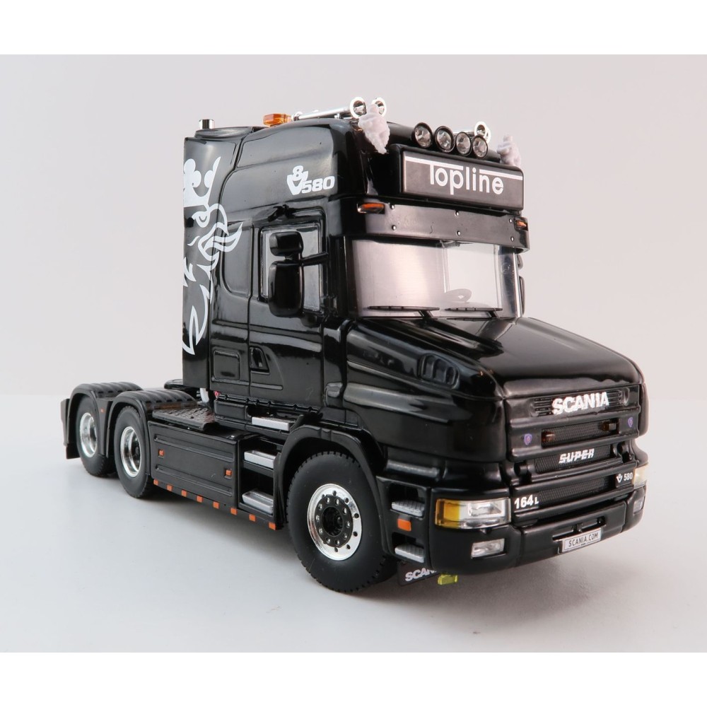 WSI 04-2195 Scania 4 Series Torpedo Topline 6x2 Tag Axle Prime Mover Truck - Scale 1:50
