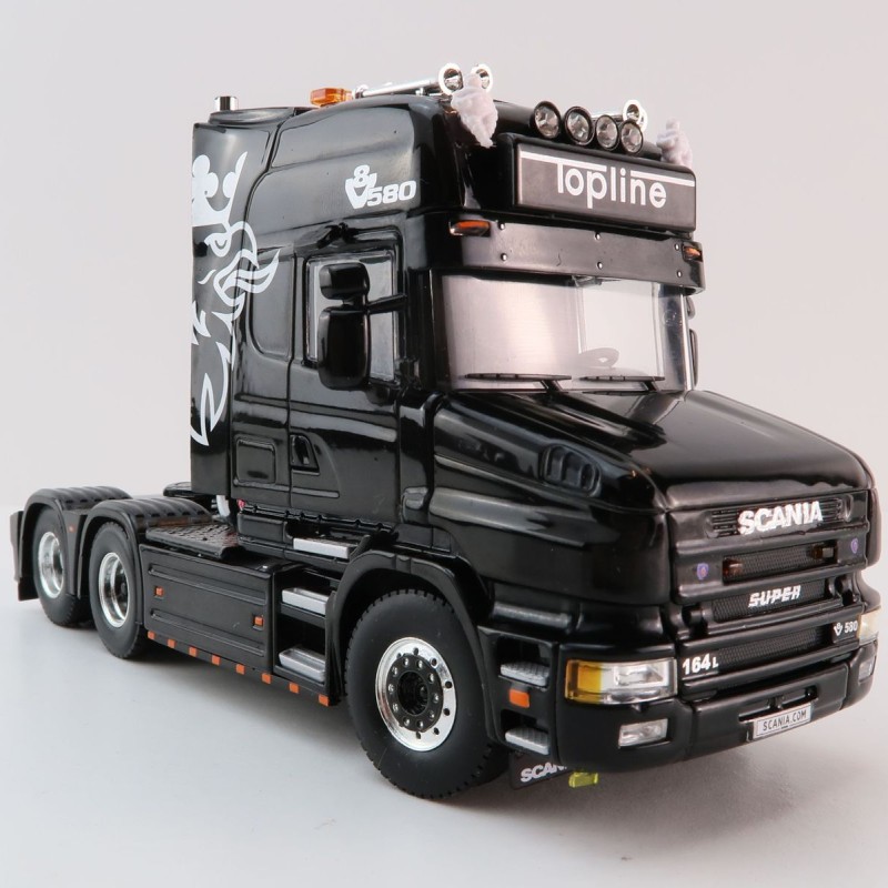 WSI 04-2195 Scania 4 Series Torpedo Topline 6x2 Tag Axle Prime Mover Truck - Scale 1:50