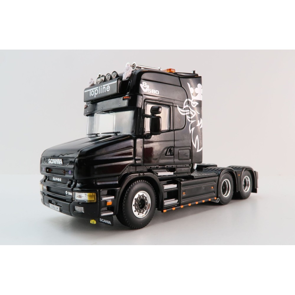 WSI 04-2195 Scania 4 Series Torpedo Topline 6x2 Tag Axle Prime Mover Truck - Scale 1:50