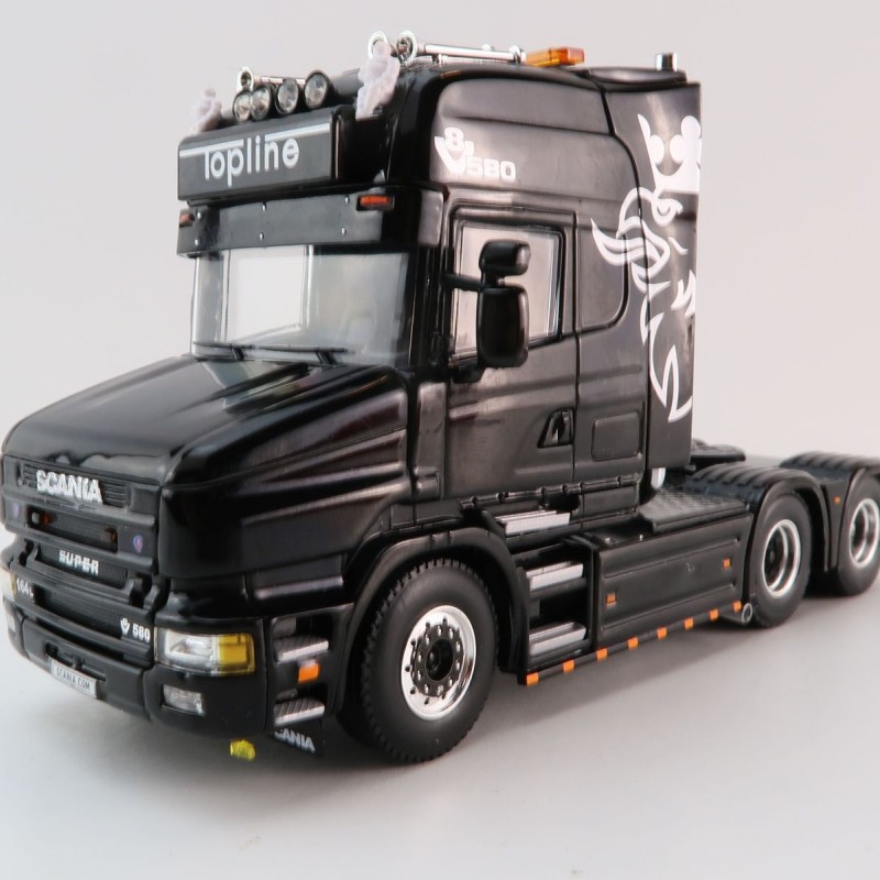 WSI 04-2195 Scania 4 Series Torpedo Topline 6x2 Tag Axle Prime Mover Truck - Scale 1:50