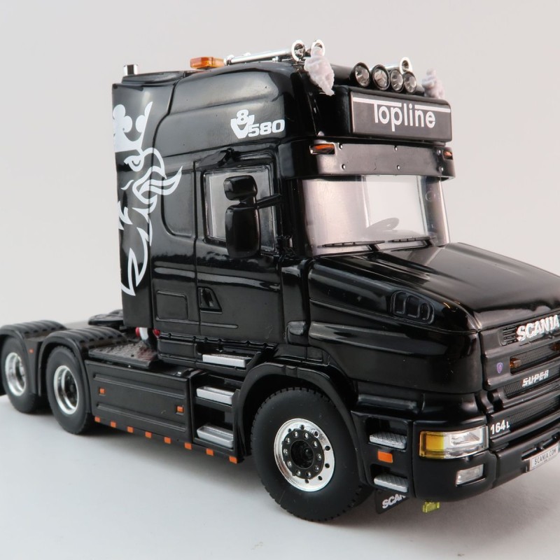 WSI 04-2195 Scania 4 Series Torpedo Topline 6x2 Tag Axle Prime Mover Truck - Scale 1:50