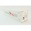 WSI 04-2198 Hamburg Sud 40 ft Reefer Thermoking Shipping Container - Scale 1:50