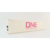 WSI 04-2201 40 ft Reefer Carrier Shipping Container ONE Ocean Express  - Scale 1:50