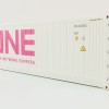 WSI 04-2201 40 ft Reefer Carrier Shipping Container ONE Ocean Express  - Scale 1:50