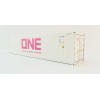 WSI 04-2201 40 ft Reefer Carrier Shipping Container ONE Ocean Express  - Scale 1:50